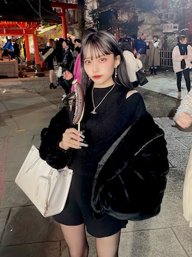 「アイテム（つなぎ/オールインワン）」を使った、𝑦𝑢𝑘𝑎 🦁さん（レディース・149cm）の秋コーディネート