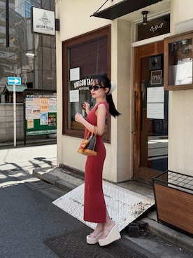 「LOUIS VUITTON（ルイヴィトン）のアイテム（バッグ）」を使った、𝑦𝑢𝑘𝑎 🦁さん（レディース・149cm）の夏コーディネート