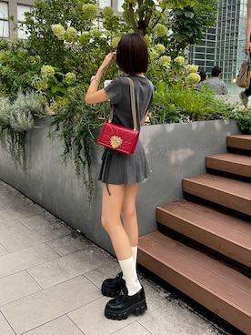 「Mardi Mercredi」｜𝑦𝑢𝑘𝑎 🦁さん（レディース・149cm）の夏コーディネート