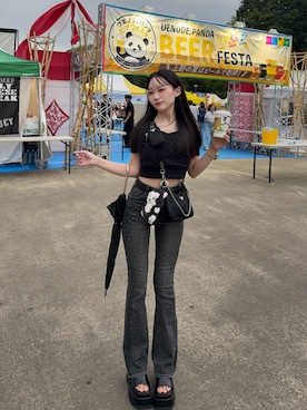 「PRADA（プラダ）のアイテム」を使った、𝑦𝑢𝑘𝑎 🦁さん（レディース・149cm）の秋コーディネート