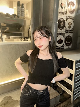 「GYDA（ジェイダ）のアイテム」を使った、𝑦𝑢𝑘𝑎 🦁さん（レディース・149cm）の夏コーディネート