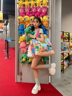 「CELINE（セリーヌ）のアイテム（サングラス）」を使った、𝑦𝑢𝑘𝑎 🦁さん（レディース・149cm）の秋コーディネート