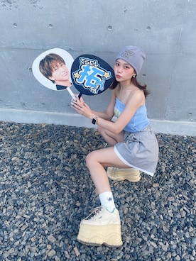 「アイテム（レッグウェア）」を使った、𝑦𝑢𝑘𝑎 🦁さん（レディース・149cm）の秋コーディネート