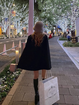 「PRADA（プラダ）のアイテム」を使った、𝑦𝑢𝑘𝑎 🦁さん（レディース・149cm）の冬コーディネート