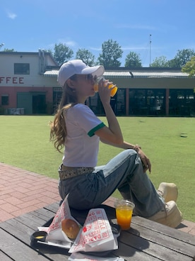 「MICHAEL KORS（マイケルコース）のアイテム」を使った、𝑦𝑢𝑘𝑎 🦁さん（レディース・149cm）の夏コーディネート