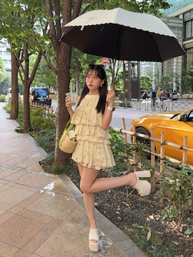 𝑦𝑢𝑘𝑎 🦁さん(レディース・149cm)の夏コーディネート