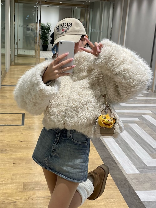 EMODA ツートンボアコート 2トーンボアブルゾン[品番：MKSW0060526]｜EMODA（エモダ）の