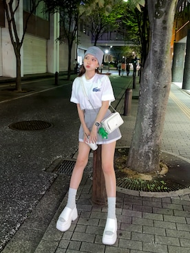 𝑦𝑢𝑘𝑎 🦁さん（骨格ウェーブ・レディース・149cm）の秋コーディネート