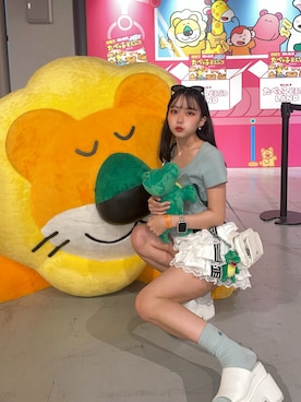 「アイテム（レッグウェア）」を使った、𝑦𝑢𝑘𝑎 🦁さん（レディース・149cm）の秋コーディネート