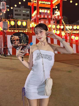 「GYDA（ジェイダ）のアイテム」を使った、𝑦𝑢𝑘𝑎 🦁さん（レディース・149cm）の夏コーディネート