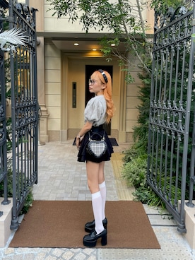「アイテム（カチューシャ）」を使った、𝑦𝑢𝑘𝑎 🦁さん（レディース・149cm）の秋コーディネート