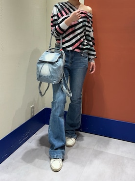 Desigual ディアモール STAFFさん（レディース・170cm）の冬コーディネート