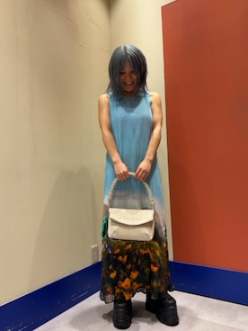 「Desigual」｜Desigual ディアモール STAFFさん（レディース・151cm）の夏コーディネート