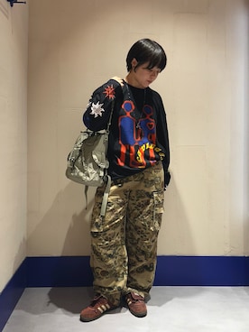 Desigual ディアモール STAFFさん(レディース・161cm)の秋コーディネート