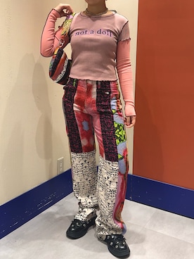 Desigual ディアモール STAFFさん(レディース・161cm)の春コーディネート