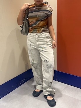 「Desigual」｜Desigual ディアモール STAFFさん（レディース・161cm）の夏コーディネート
