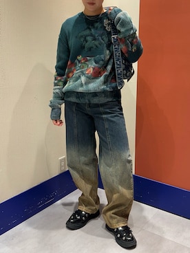 Desigual ディアモール STAFFさん（レディース・161cm）の冬コーディネート