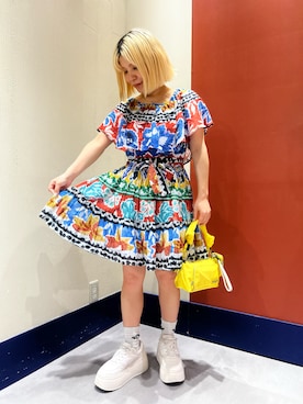 Desigual ディアモール STAFFさん(レディース・151cm)の夏コーディネート