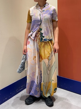 Desigual ディアモール STAFFさん(レディース・161cm)の夏コーディネート