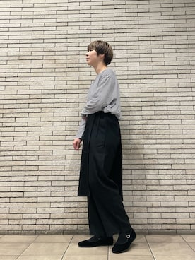 「ナチュラルスタイル」｜いわぶさん（レディース・168cm）の秋コーディネート