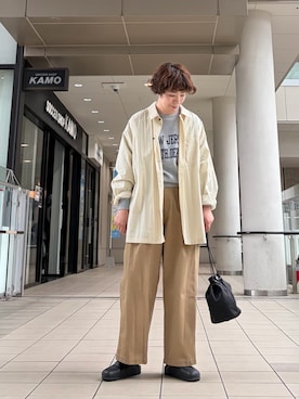 「FORK&SPOON（フォークアンドスプーン）のアイテム」を使った、いわぶさん（レディース・168cm）の秋コーディネート