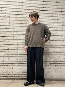 「ナチュラルスタイル」｜いわぶさん（レディース・168cm）の秋コーディネート