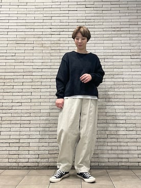 「ナチュラルスタイル」｜いわぶさん（レディース・168cm）の秋コーディネート