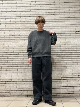 「アイテム（その他トップス）」を使った、いわぶさん（レディース・168cm）の秋コーディネート