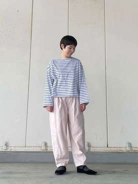 カラーコクーンパンツを使った人気ファッションコーディネート - WEAR