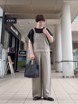 「かぐれ（カグレ）のアイテム」を使った、いわぶさん（レディース・168cm）の夏コーディネート