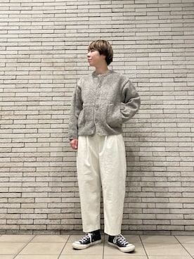 「かぐれ（カグレ）のアイテム（ニット/セーター）」を使った、いわぶさん（レディース・168cm）の秋コーディネート