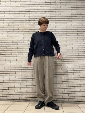 「ナチュラルスタイル」｜いわぶさん（レディース・168cm）の秋コーディネート