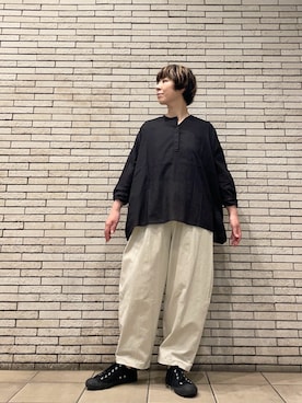 「ナチュラルスタイル」｜いわぶさん（レディース・168cm）の秋コーディネート