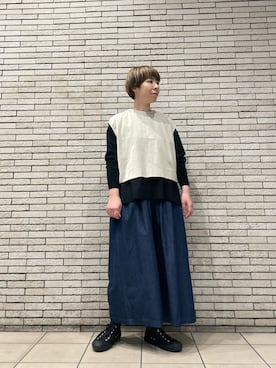 「かぐれ」｜いわぶさん（レディース・168cm）の秋コーディネート