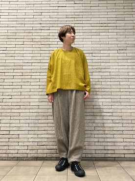 「ナチュラルスタイル」｜いわぶさん（レディース・168cm）の秋コーディネート