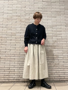 「ナチュラルスタイル」｜いわぶさん（レディース・168cm）の秋コーディネート