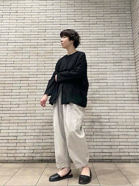 美品 かぐれ 2WAY仕様ジャガードパッチワークブラウス アーバン