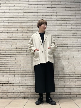 「かぐれ」｜「アイテム（ワンピース/ドレス）」を使った、いわぶさん（レディース・168cm）の秋コーディネート