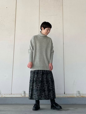 いわぶさん(レディース・168cm)の冬コーディネート