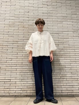 「ナチュラルスタイル」｜いわぶさん（レディース・168cm）の秋コーディネート