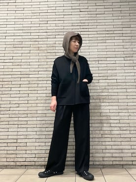 「ナチュラルスタイル」｜いわぶさん（レディース・168cm）の秋コーディネート