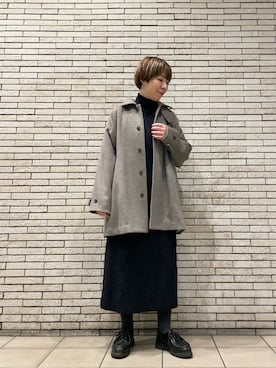 「かぐれ」｜「アイテム（ワンピース/ドレス）」を使った、いわぶさん（レディース・168cm）の秋コーディネート