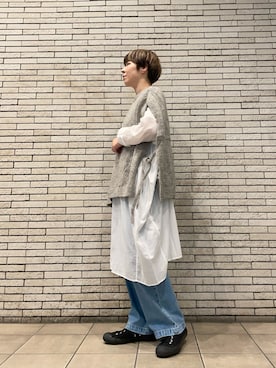 「ナチュラルスタイル」｜いわぶさん（レディース・168cm）の秋コーディネート