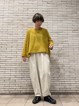 「ナチュラルスタイル」｜いわぶさん（レディース・168cm）の秋コーディネート