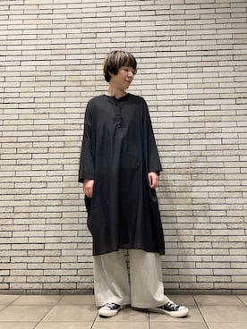 「ナチュラルスタイル」｜いわぶさん（レディース・168cm）の夏コーディネート