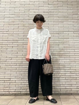 「かぐれ（カグレ）のアイテム」を使った、いわぶさん（レディース・168cm）の夏コーディネート