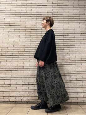 「ナチュラルスタイル」｜いわぶさん（レディース・168cm）の秋コーディネート