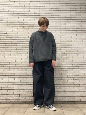 「アイテム（その他トップス）」を使った、いわぶさん（レディース・168cm）の秋コーディネート