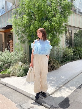 「thevon」｜maokaさん（レディース・160cm）の夏コーディネート