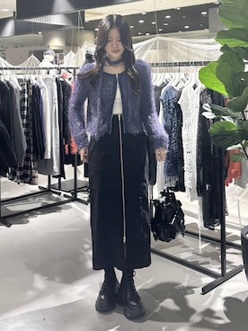 「アイテム（キャミソール）」を使った、meiさん（レディース・167cm）の秋コーディネート